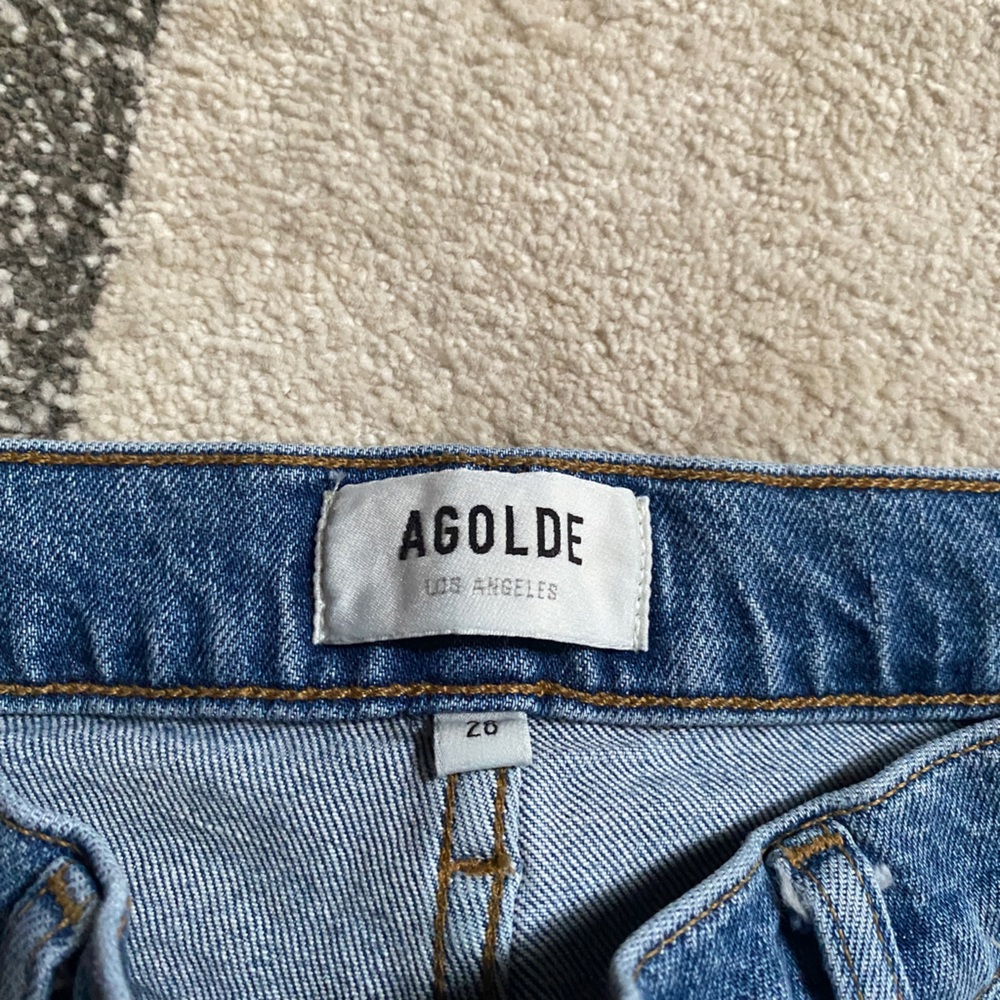 Agolde straight leg jeans